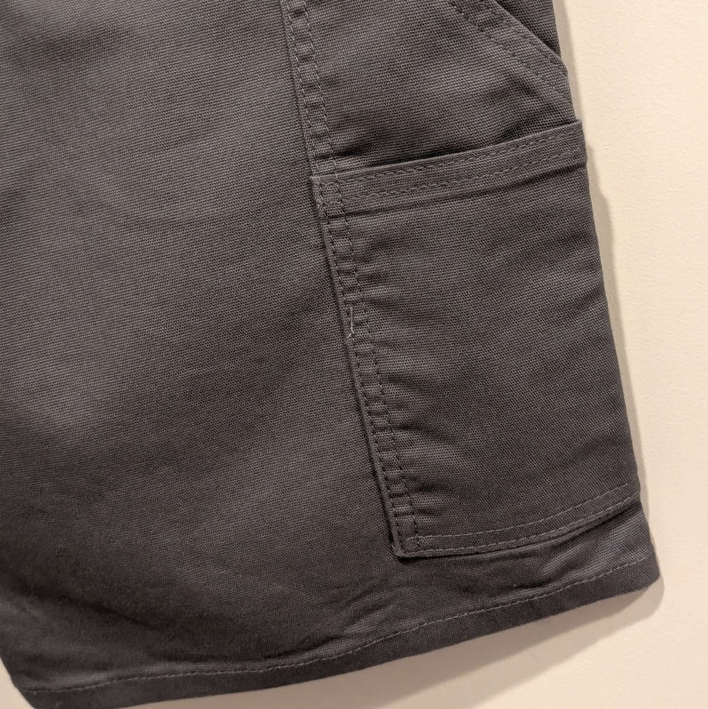 Dickies FLEX Men's Dark Charcoal Flat Front Work Shorts Size 32 - Picture 10 of 11